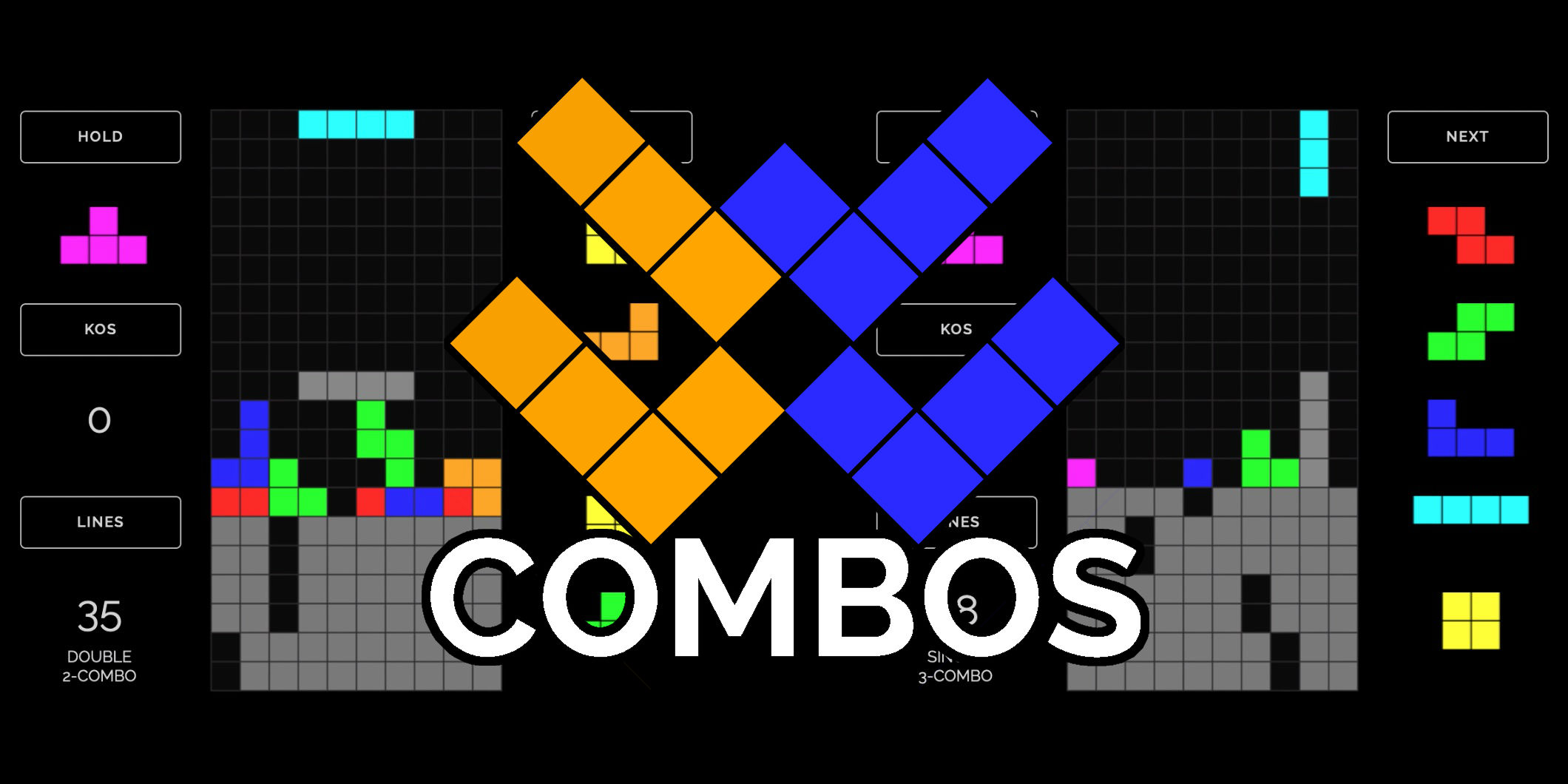 Worldwide Combos, free and competitive block-stacking game
